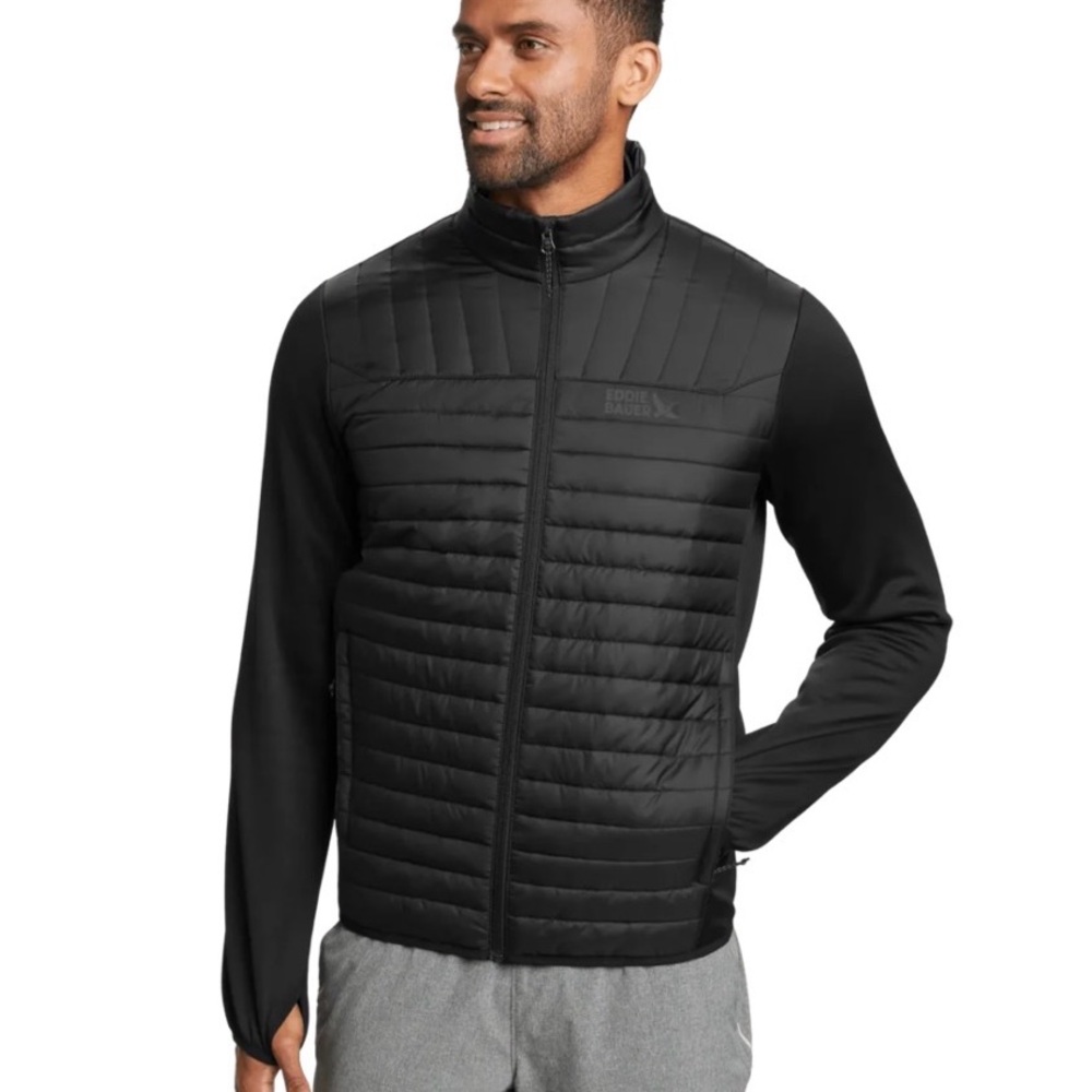 Eddie Bauer Men's Emberlite hybrid jacket large NWT